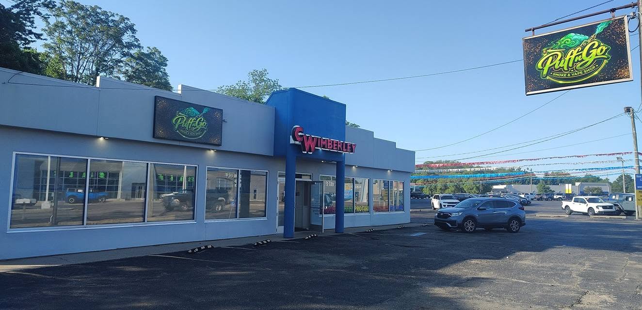 Puff n' Go storefront in Dowagiac, MI